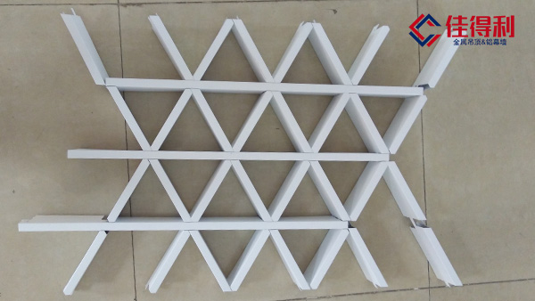 鋁格柵吊頂鋁格柵天花4