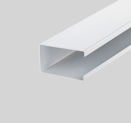 U型白色鋁方通